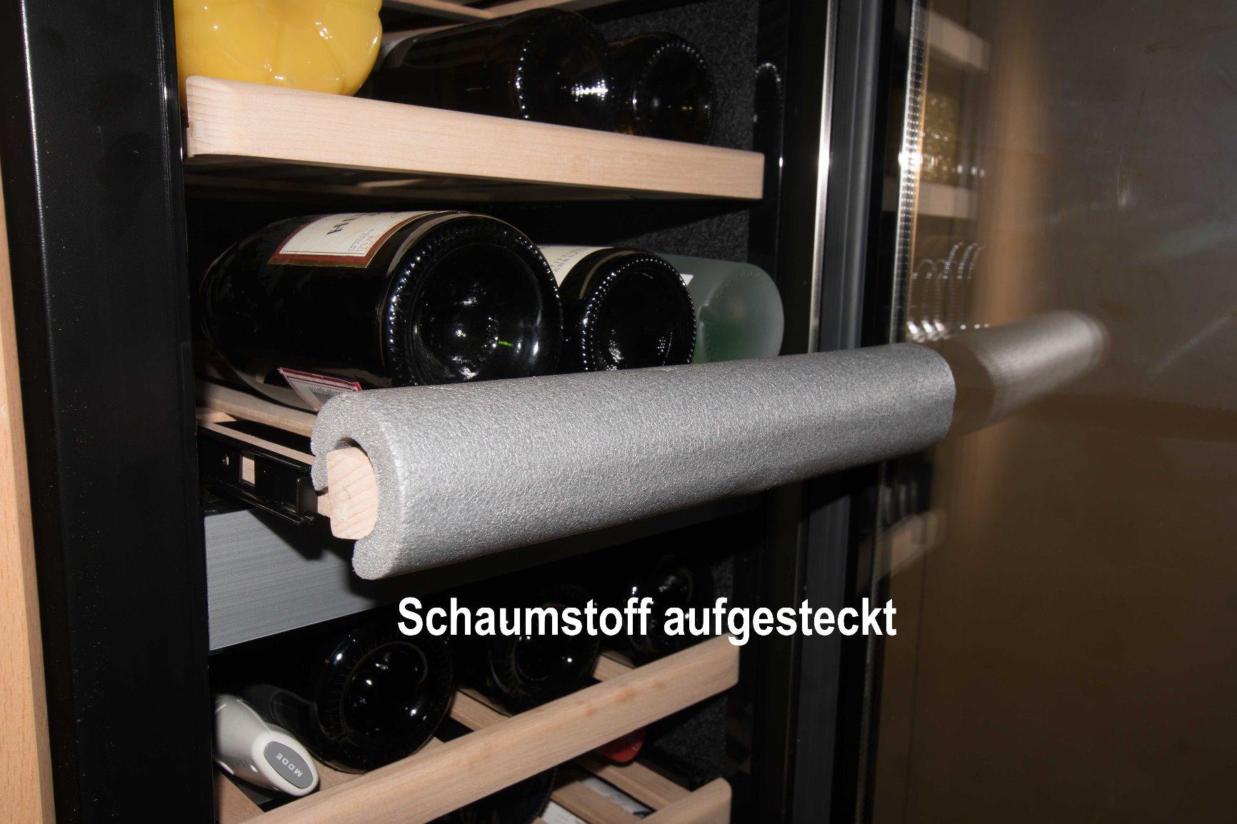 CASO WineComfort 38 Weinkühlschrank 38 Flaschen Edelstahl