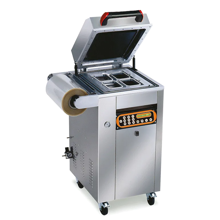 Lavezzini VGX VG 800 Schalenversiegler Thermosiegler Edelstahl