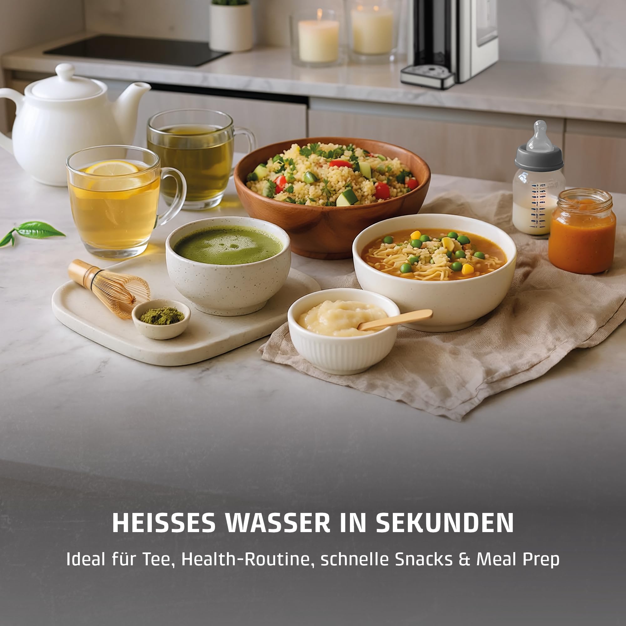 CASO HW 660 Heißwasserspender 2,7 l Schwarz 2600 W