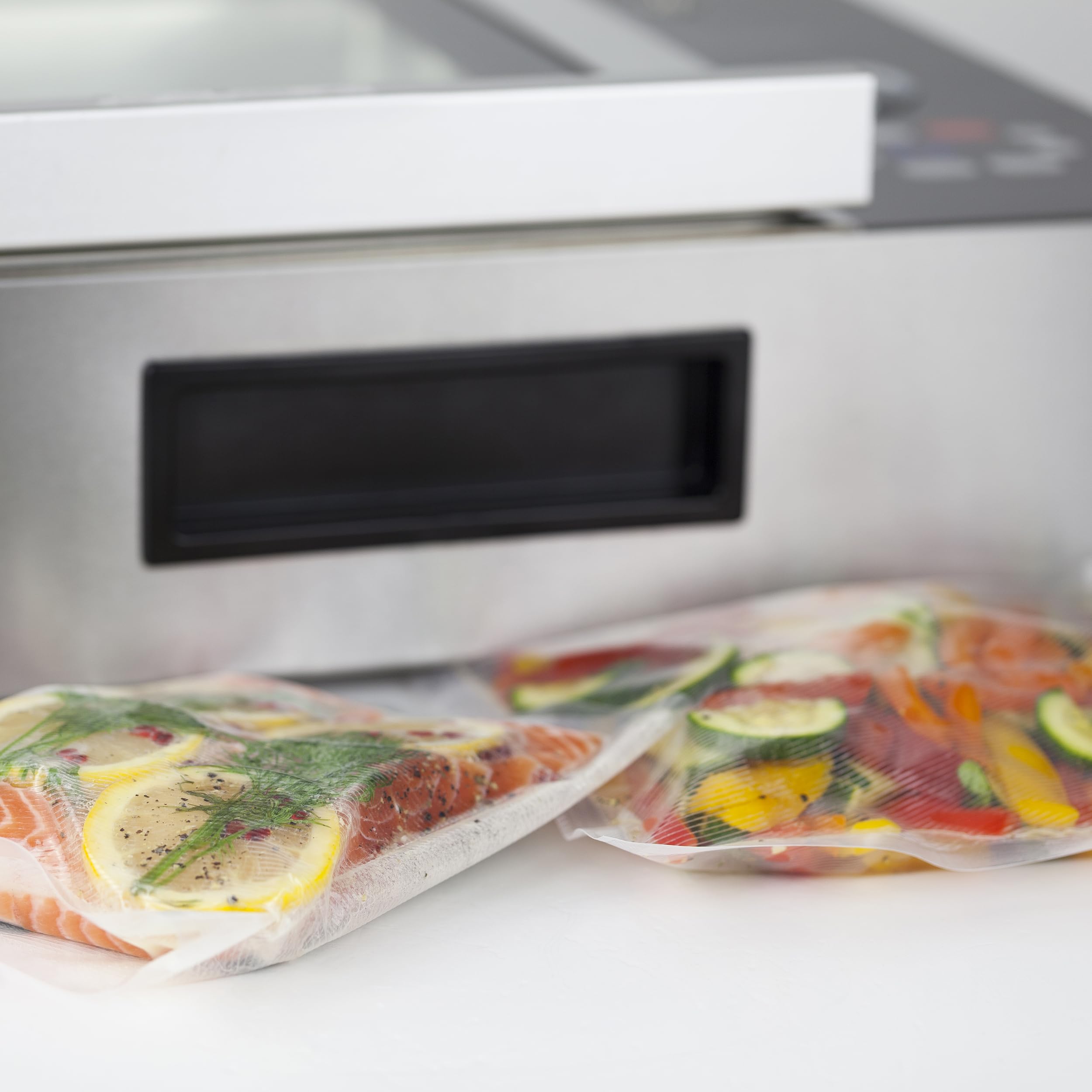 CASO VacuChef Slim-Line Kammervakuumierer Edelstahl 8 L
