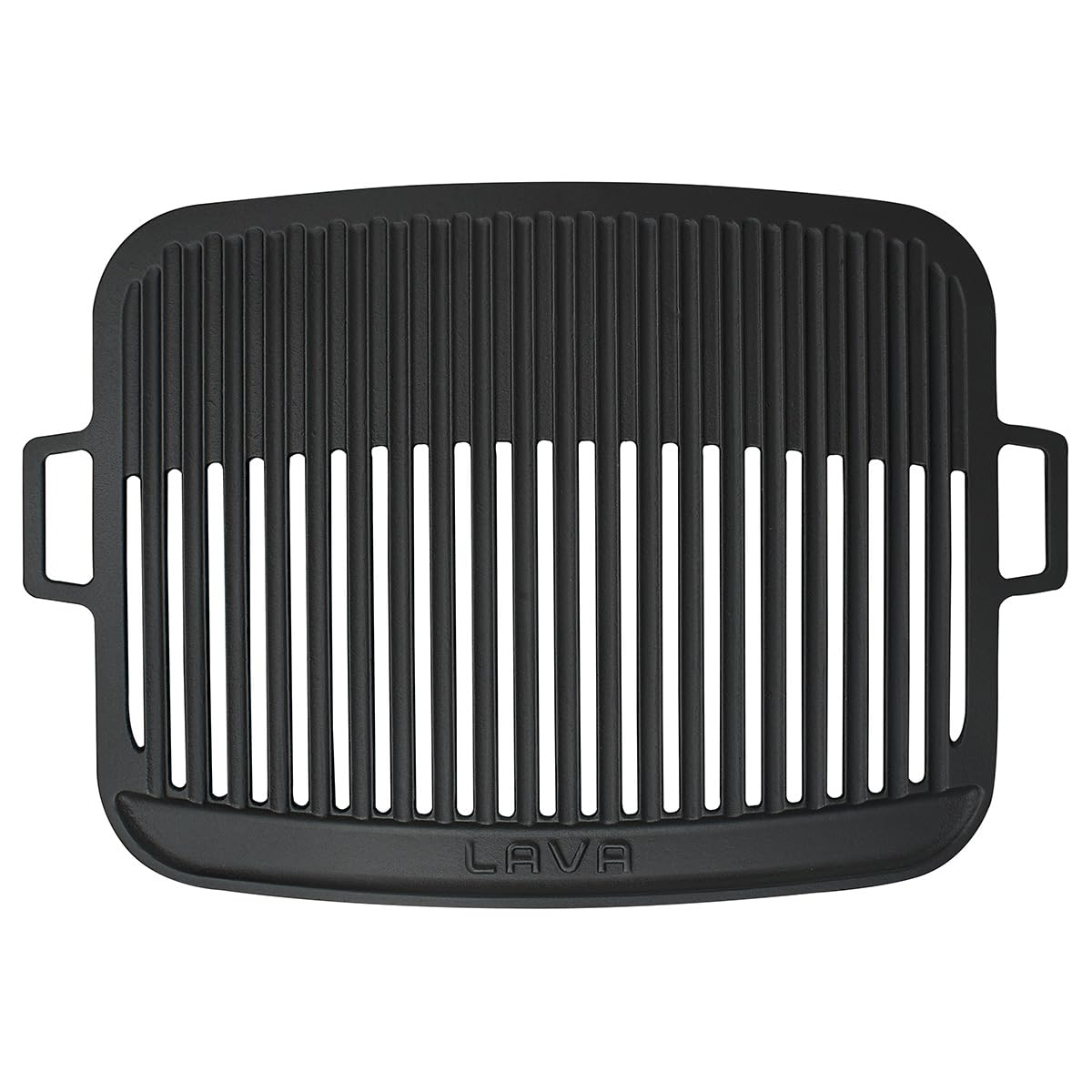 LAVA Signature Grillpfanne Gusseisen 36x45 cm schwarz