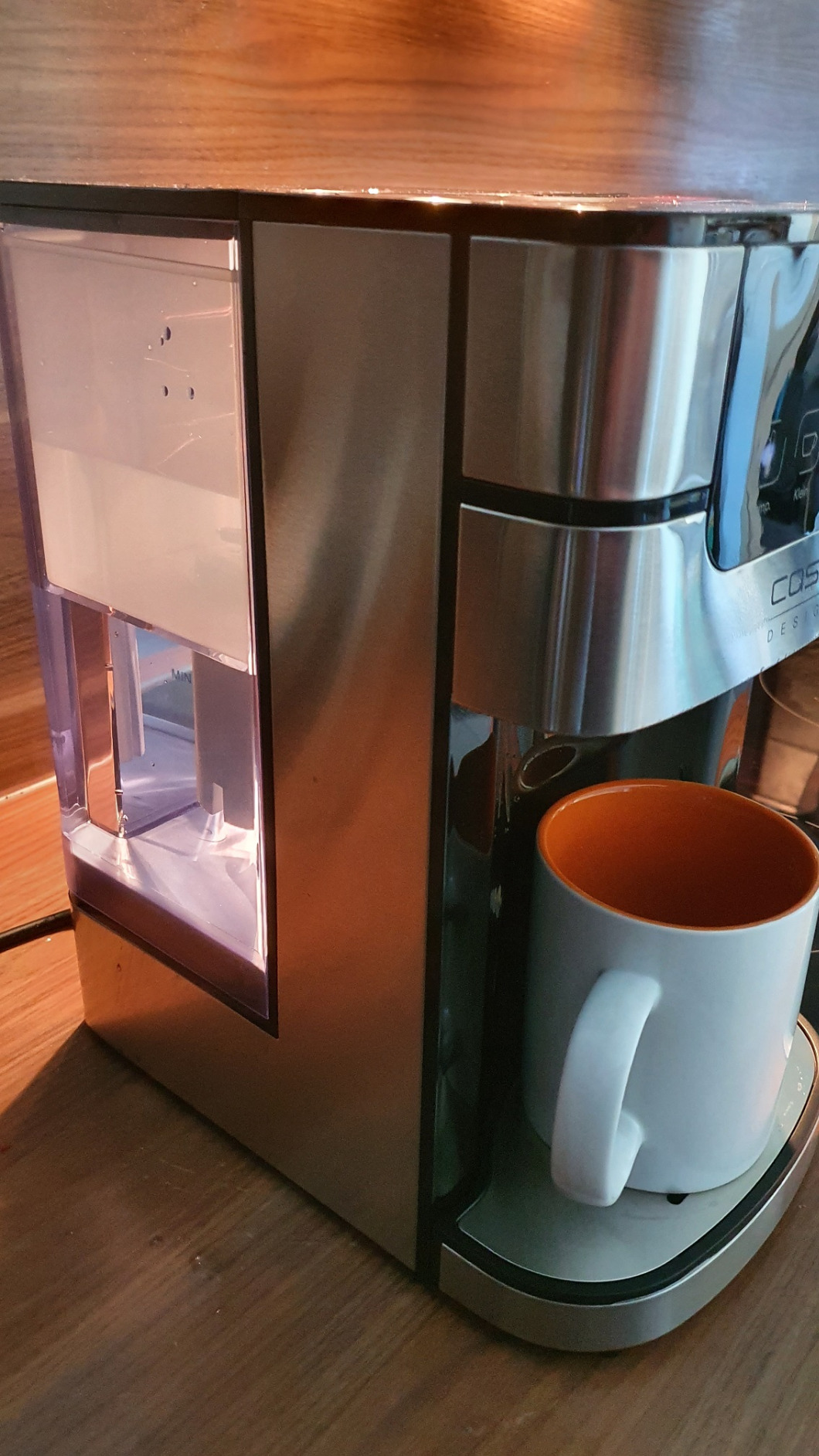Caso PerfectCup 1000 Pro Heißwasserspender 4 Liter Edelstahl