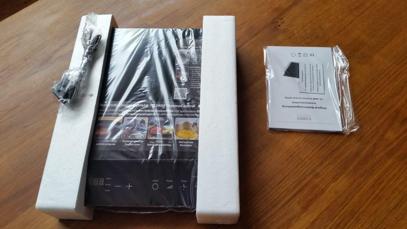 Caso Induction hobs TC2400 Induktionskochfeld 2400W Sous Vide