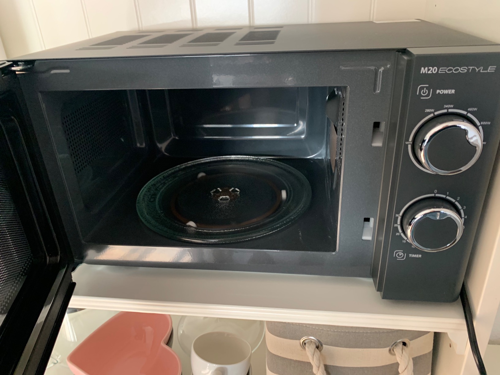 CASO M20 Ecostyle Mikrowelle 20 L 700 W anthrazit