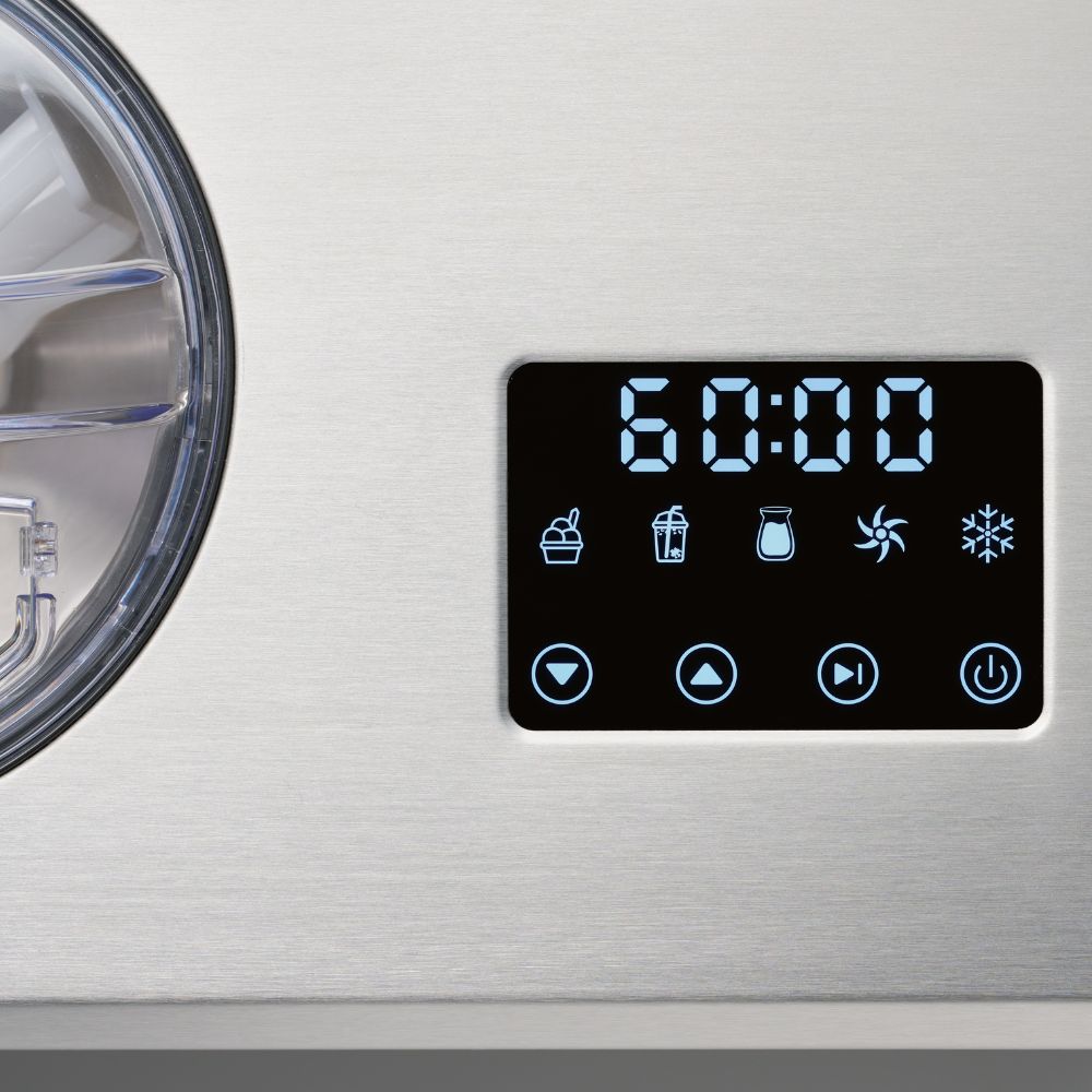 Solis Gelateria Pro Touch 3in1 Eismaschine Edelstahl