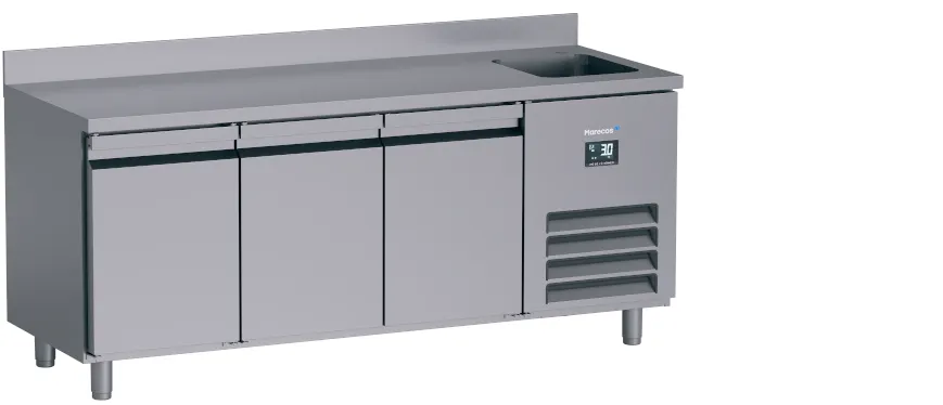 Marecos Bancadas RCS 3 PO Kühltheke 275 L -2/+8°C