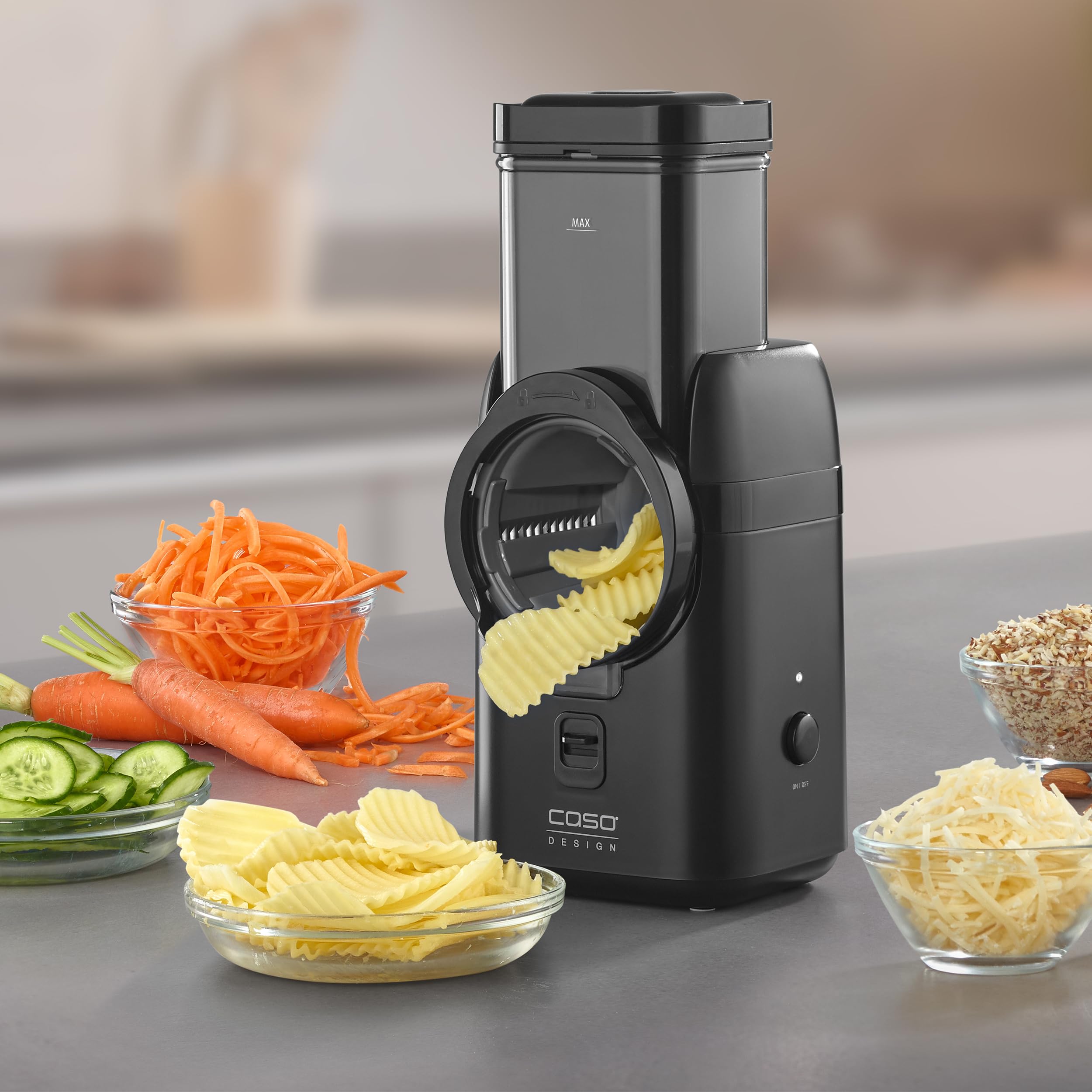 CASO MultiSlicer Multireibe 5-in-1 80 Watt elektrisch
