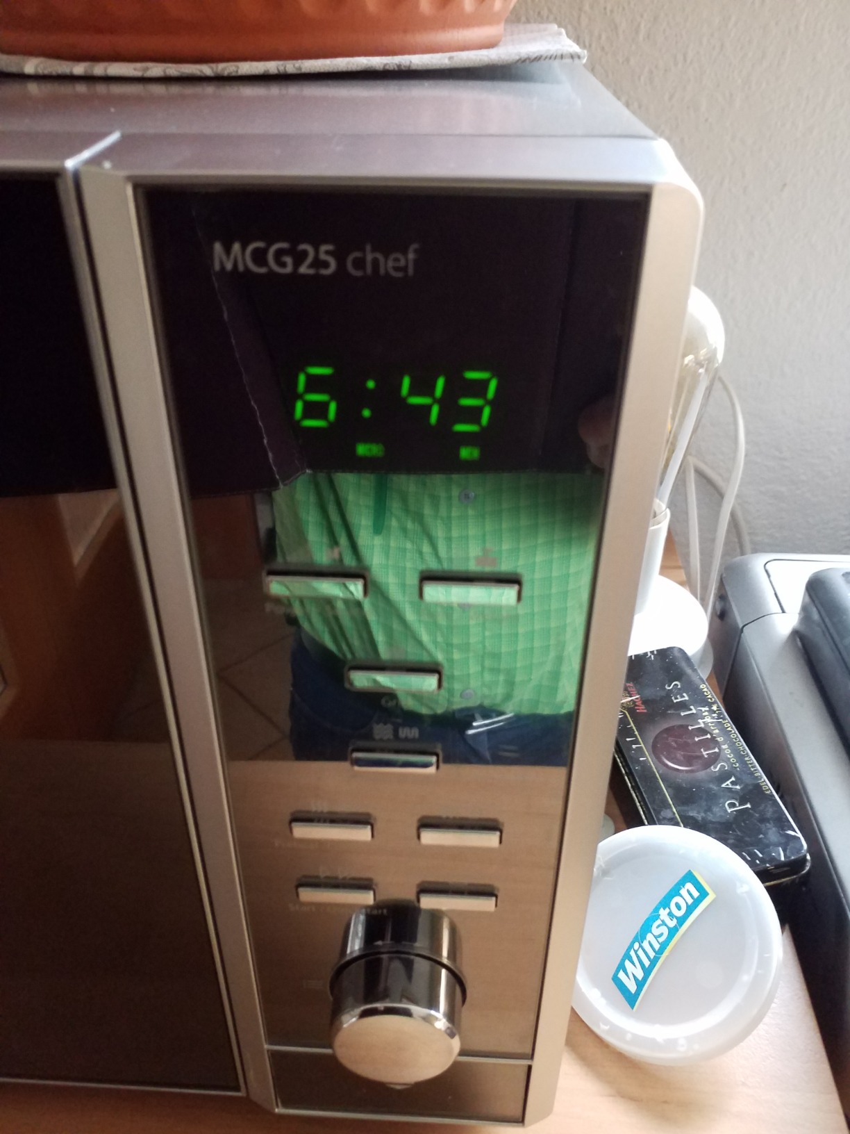 CASO MCG25 Chef Mikrowelle 25 Liter Grill Heißluft Drehteller