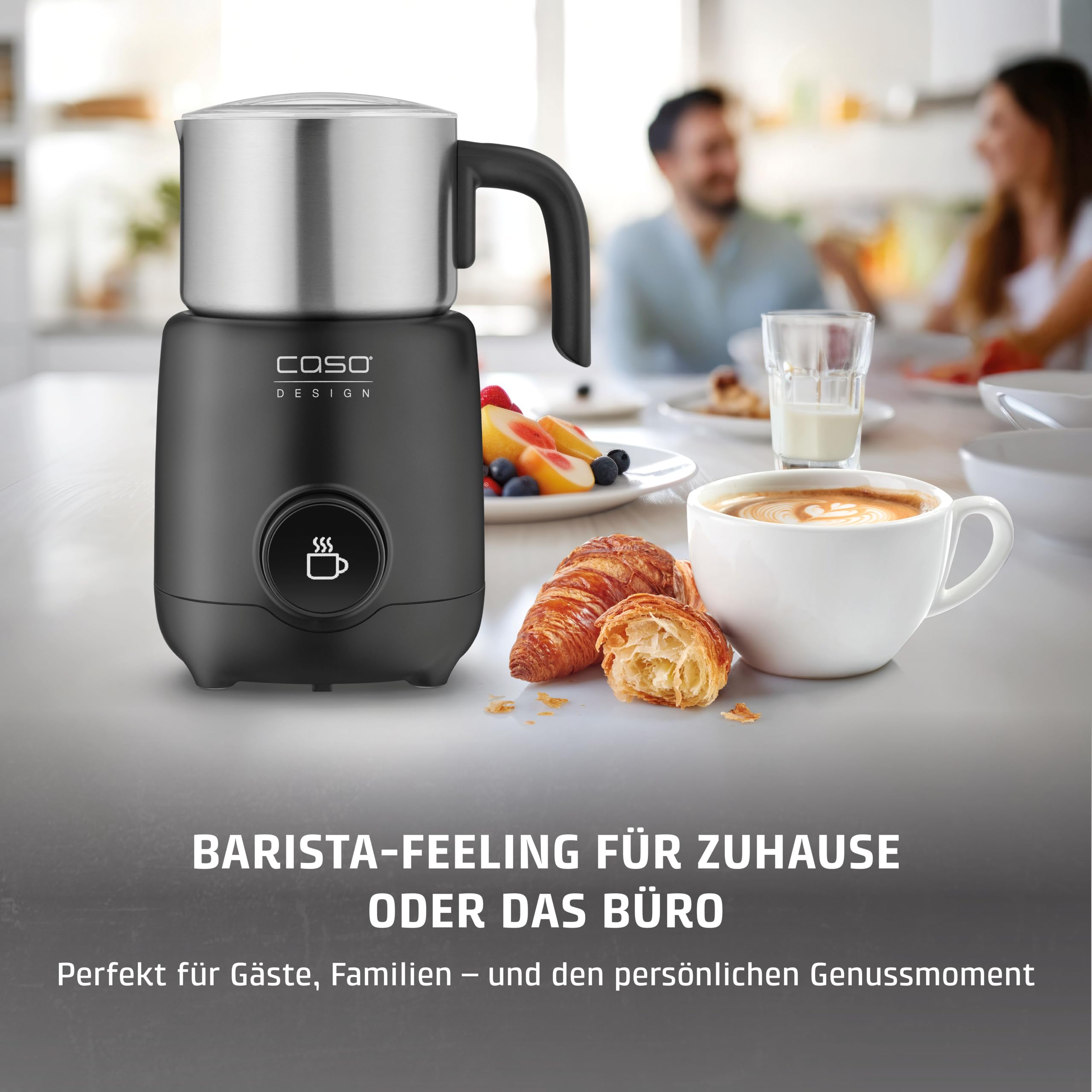 Caso PremiumLatte XL Milchaufschäumer 1 Liter Induktion