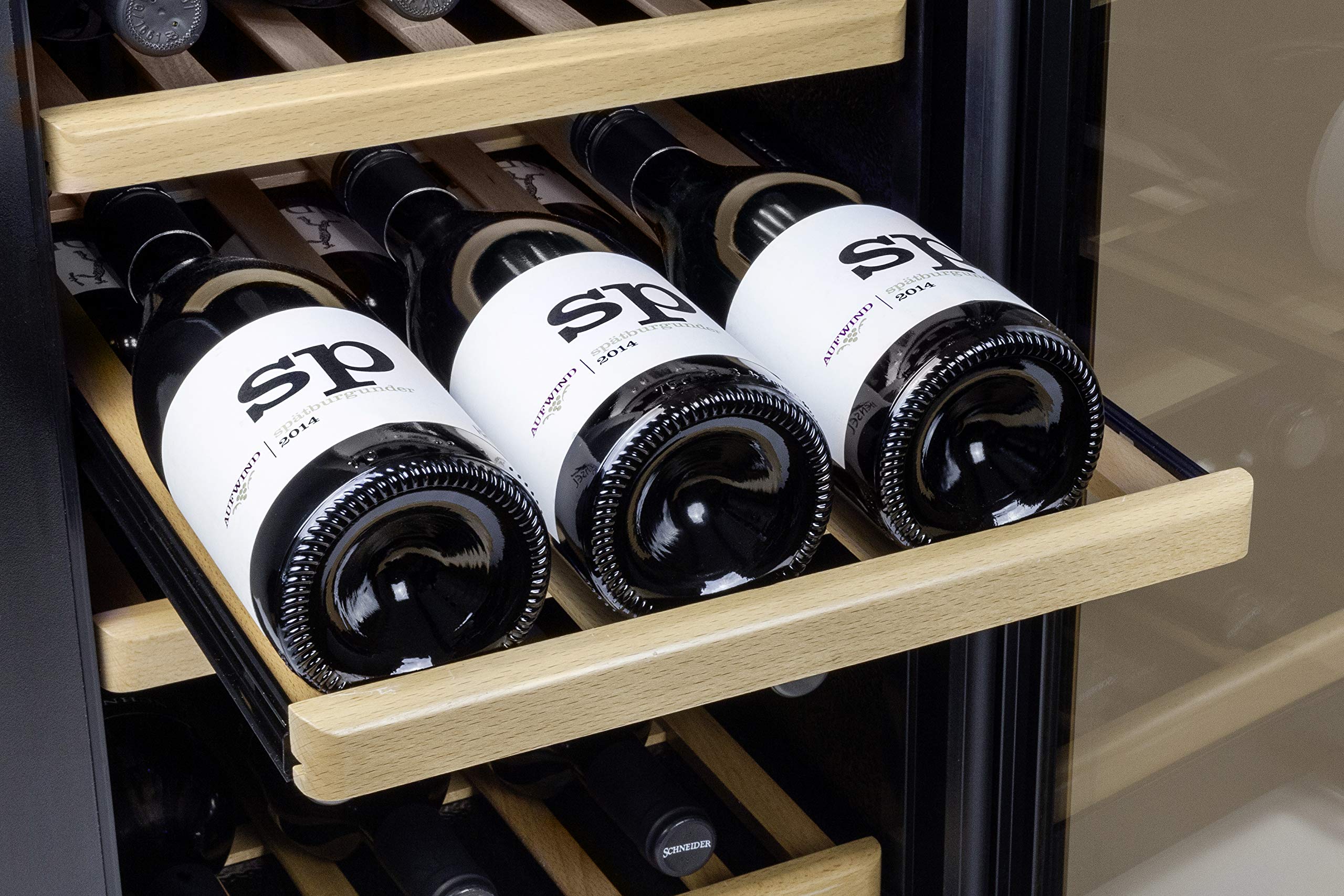 CASO WineComfort 38 Weinkühlschrank 38 Flaschen Edelstahl