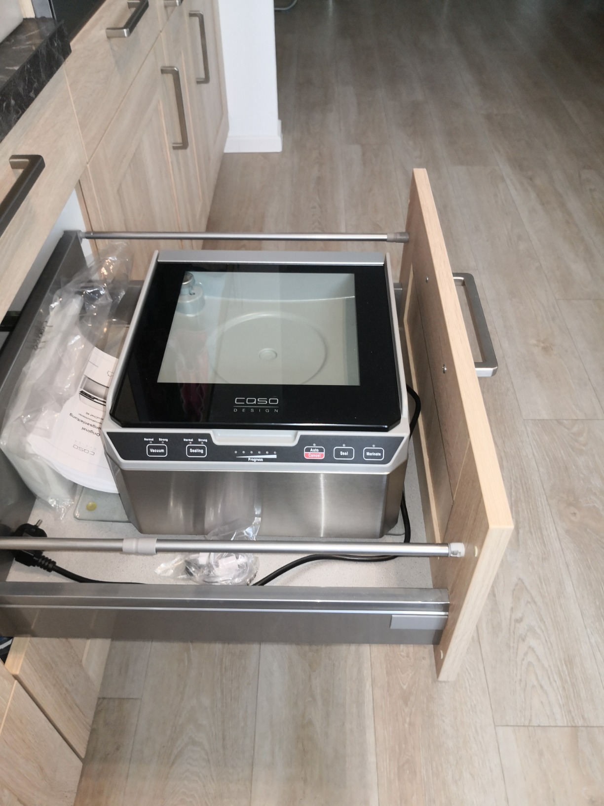 CASO VacuChef 40 Kammervakuumierer Edelstahl 3 Liter