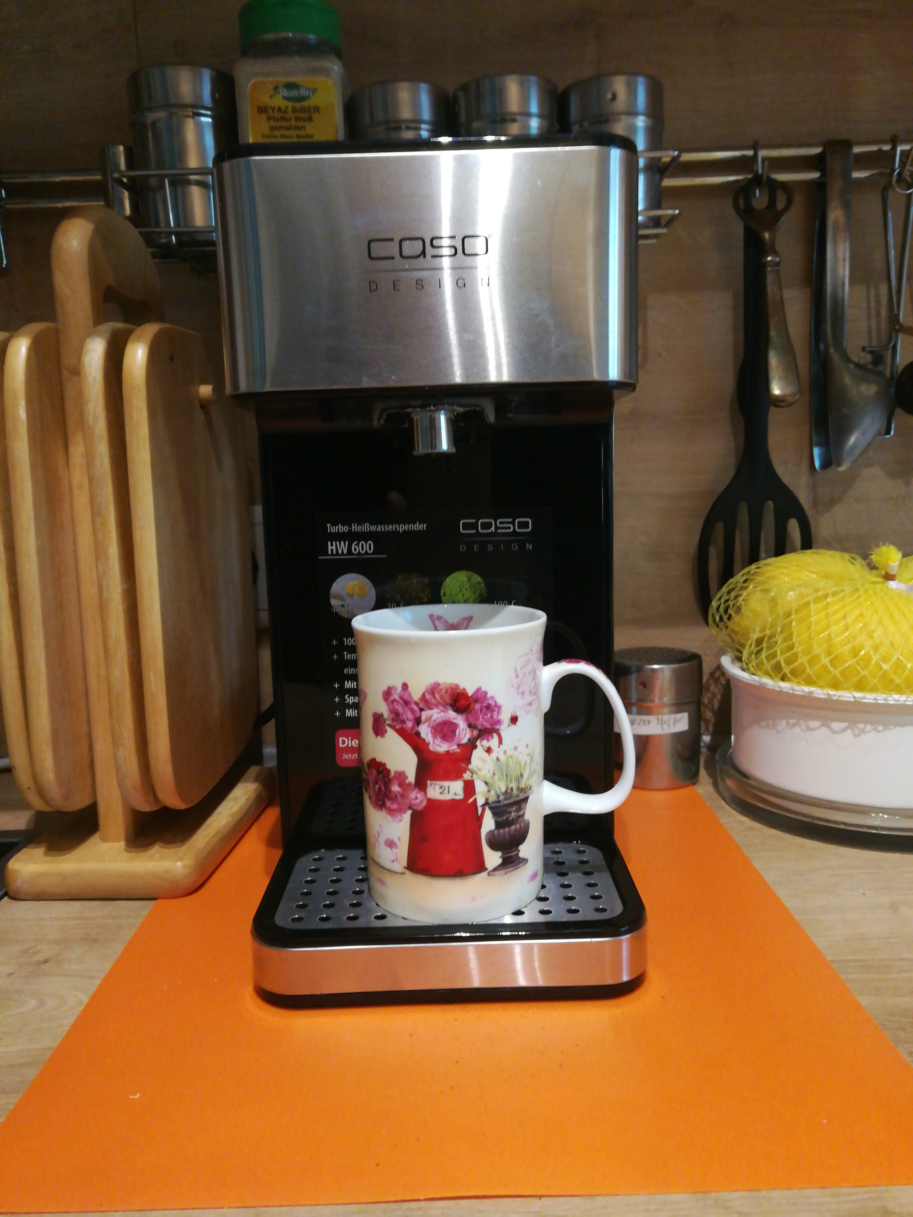 Caso Beverage HW 600 Heißwasserspender 2,7L Edelstahl 2600W