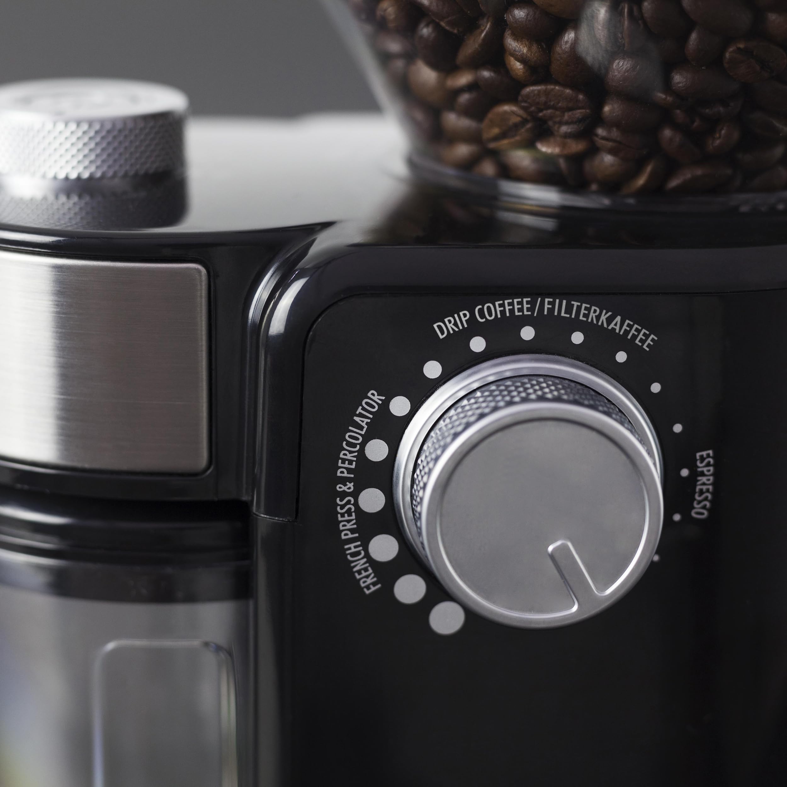 CASO Barista Crema Kaffeemühle elektrisch 150 Watt Edelstahl