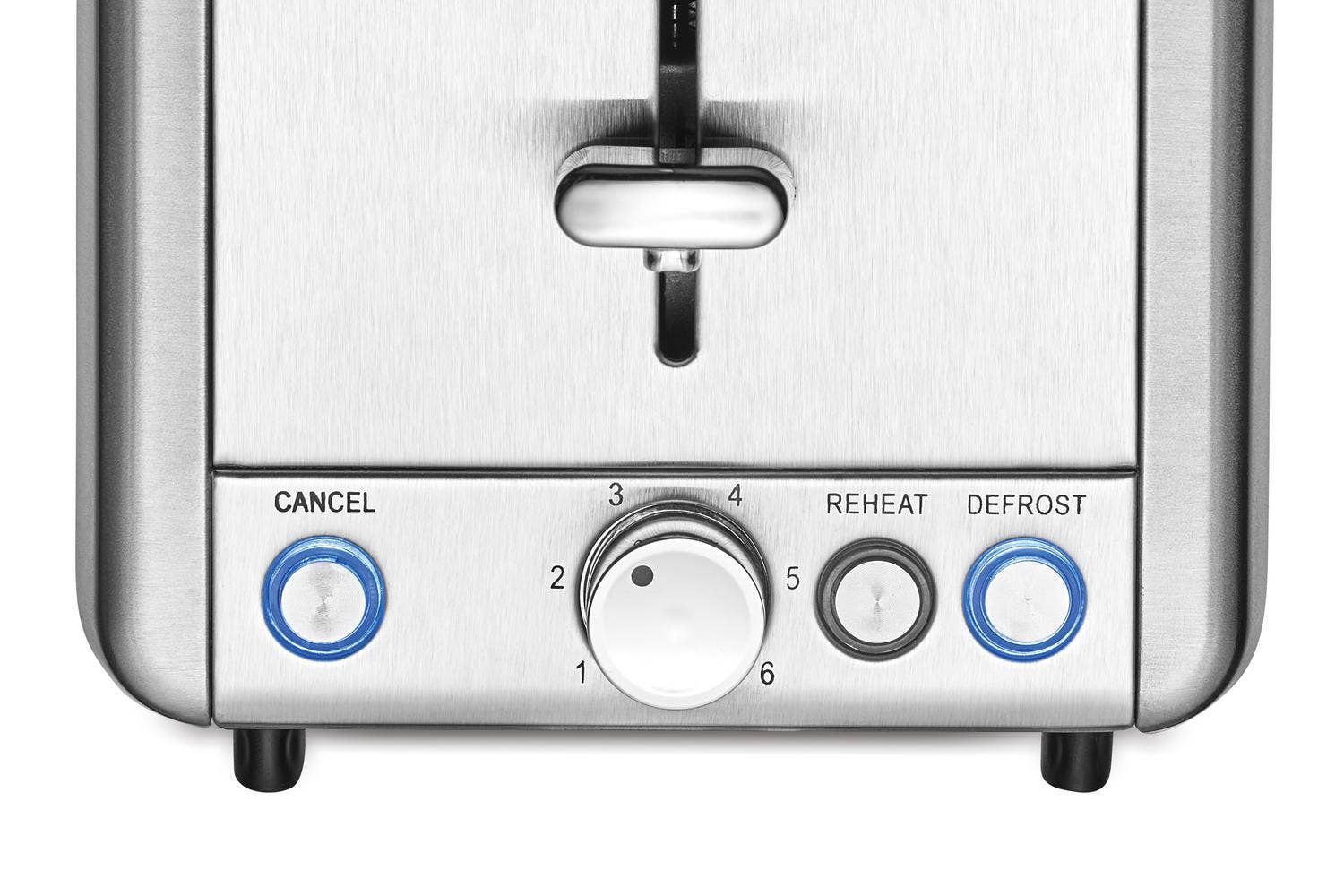 Solis Flex Toaster Steel Toaster Edelstahl 2-Scheiben