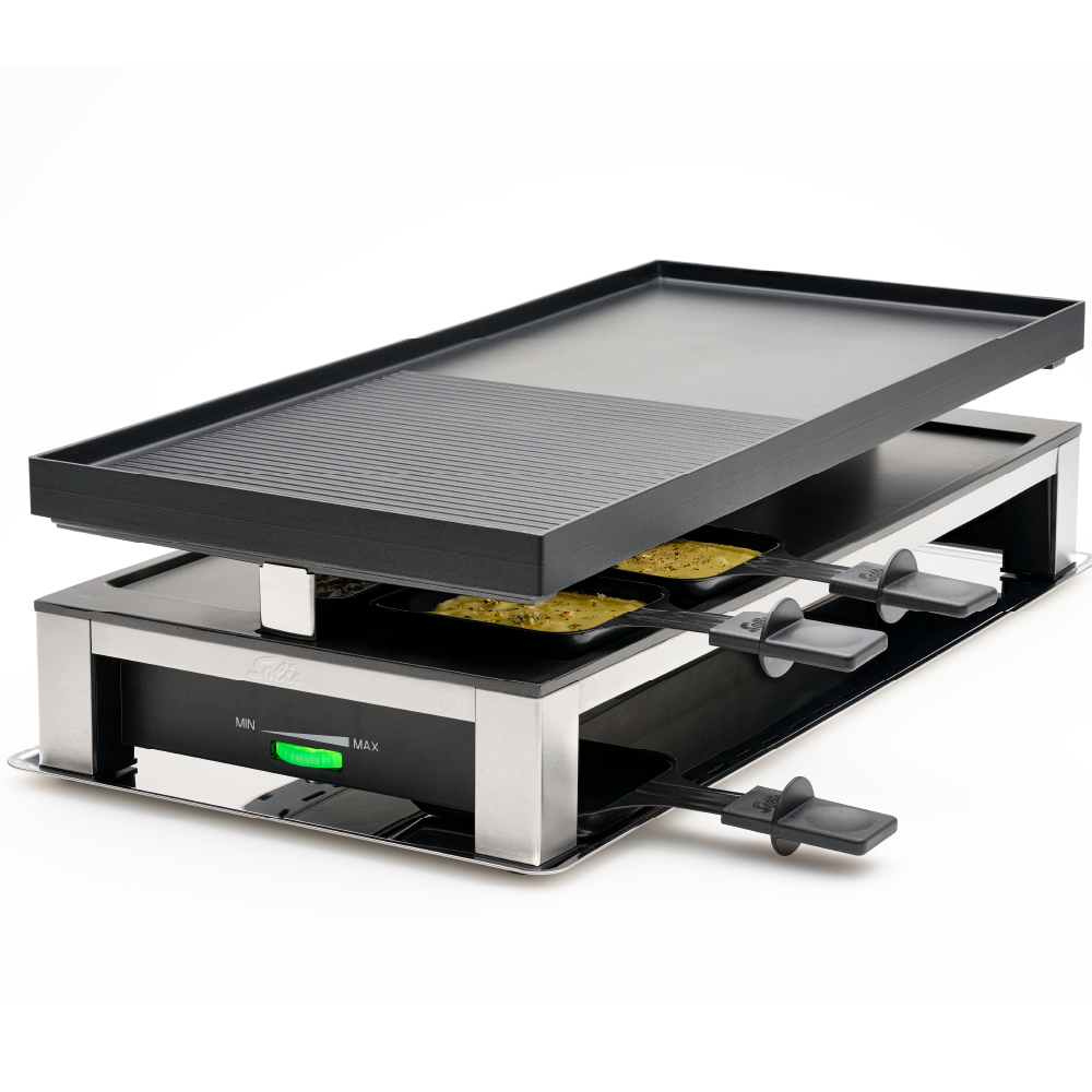 Solis 3 in 1 Table Grill Tischgrill Raclette 10 Personen