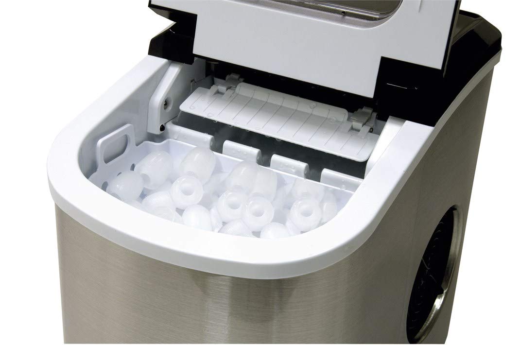 Caso IceMaster Pro Eiswürfelmaschine Edelstahl 12kg 2,2L