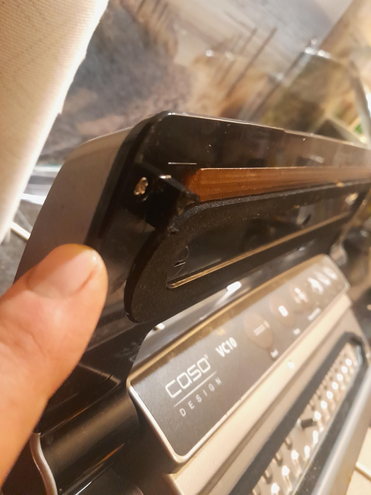 Caso VC 10 Testsieger Vakuumierer 30 cm Sous Vide Beutel