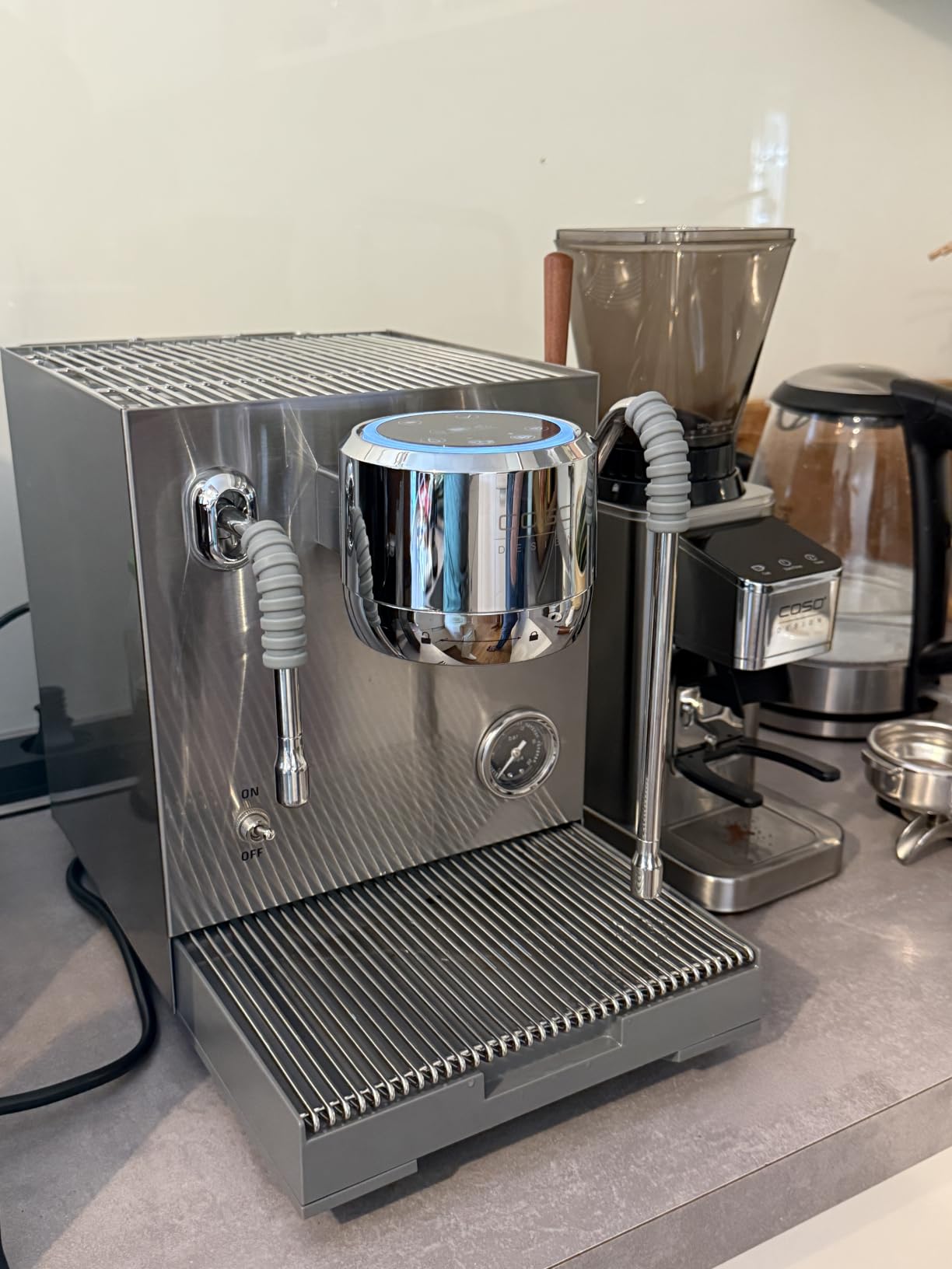 Caso EspressoGourmet Advanced Siebträgermaschine 19 bar 2 L