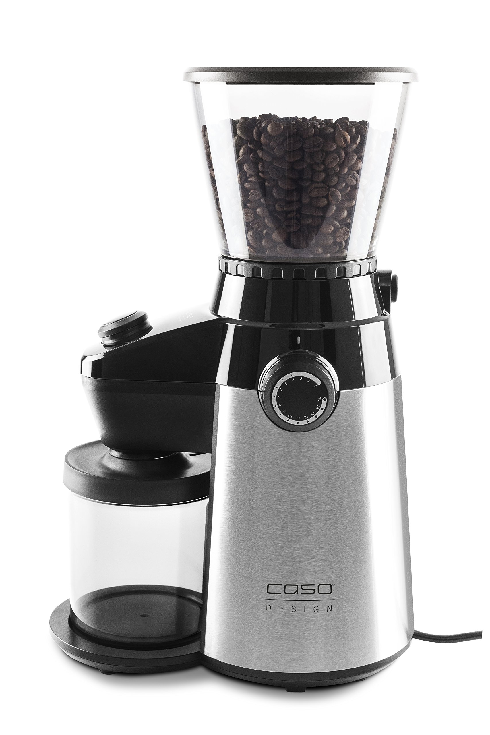 Caso Barista Flavour Kaffeemühle Edelstahl 300 g