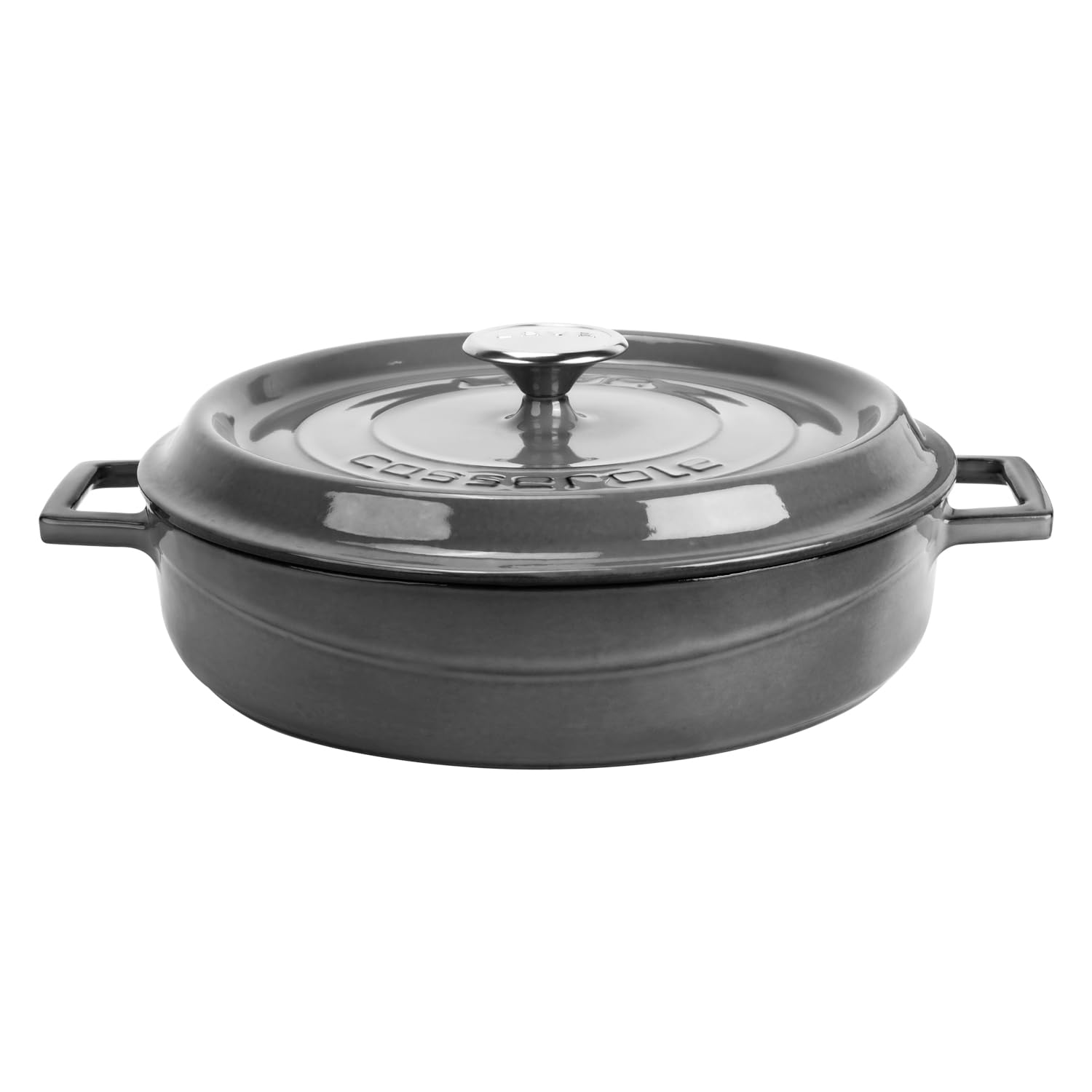 Lava Premium Series Allzwecktopf 28cm Grau Gusseisen Schmortopf