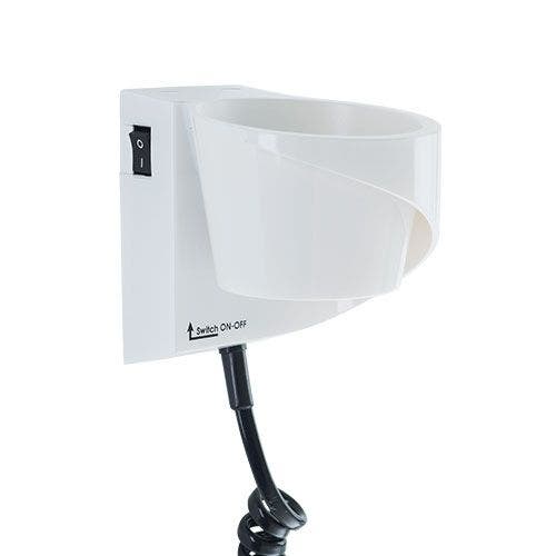 Solis Swiss Perfection Haartrockner Föhn Weiss mit Wandhalterung