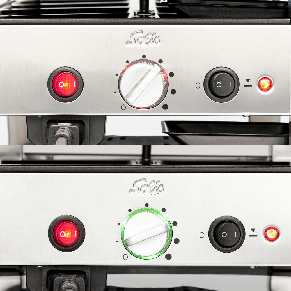 Solis 5 in 1 Table Grill Raclette Pizza Grill für 4
