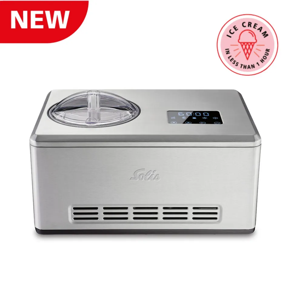 Solis Gelateria Pro Touch 3in1 Eismaschine Edelstahl