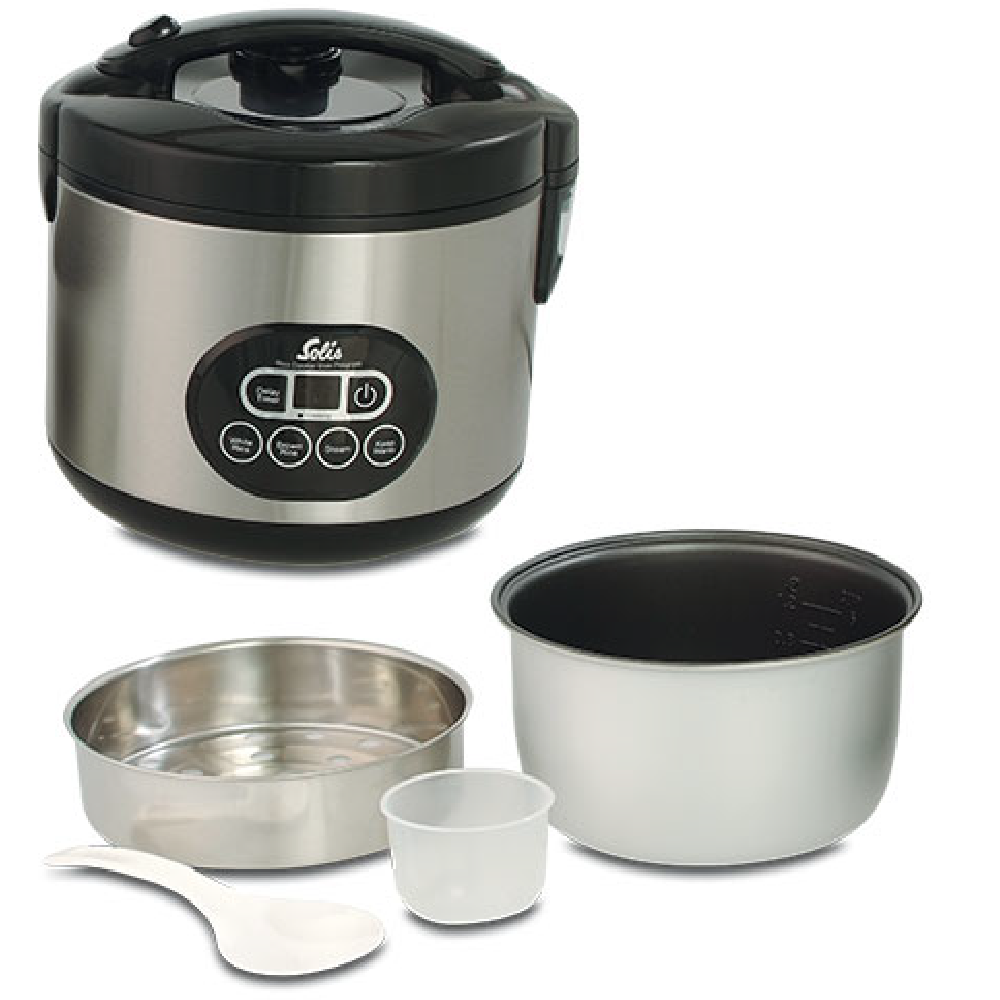 Solis Rice Cooker Duo Program Reiskocher 1,2L Dampfgarer