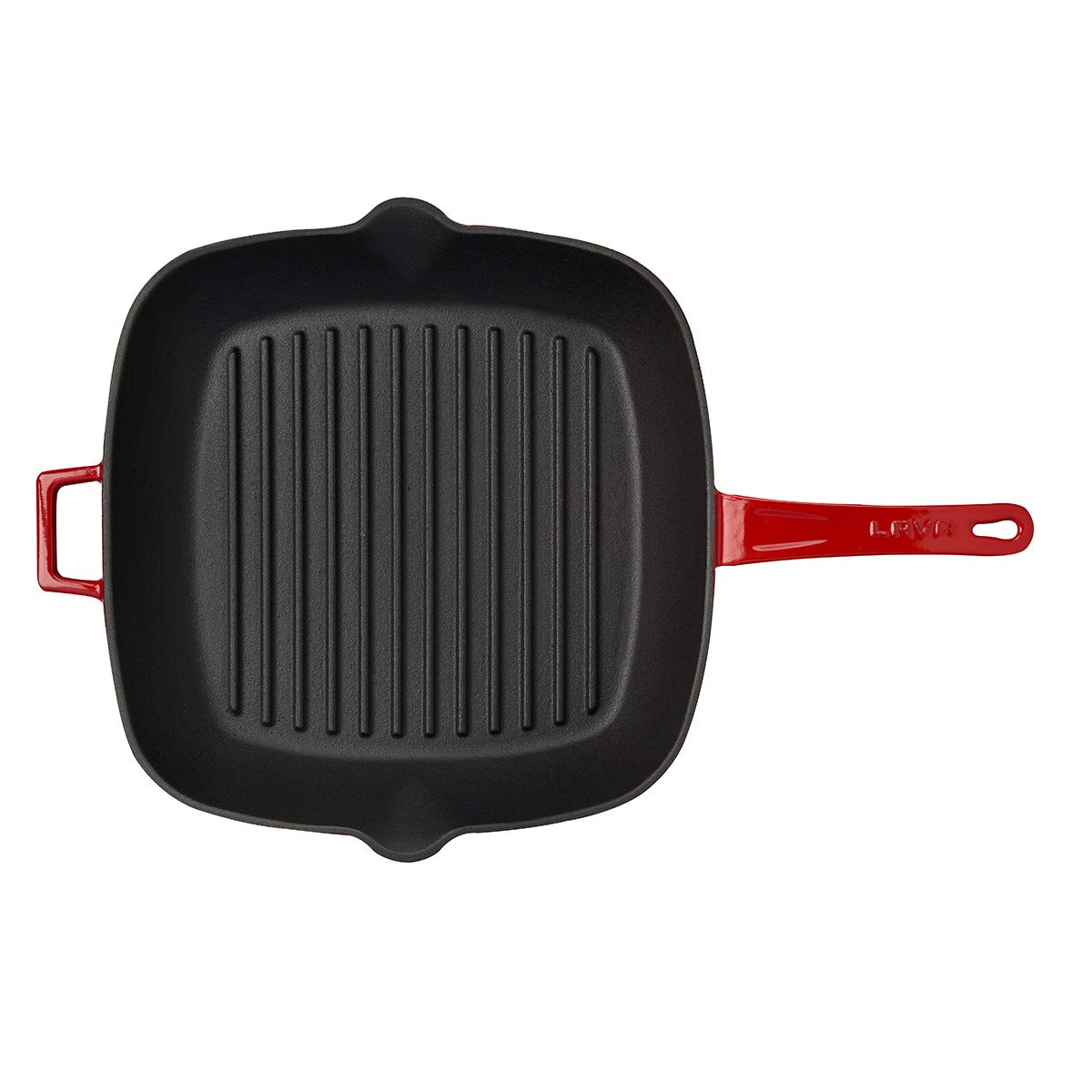 Lava Signature LVPGT2828K0R Grillpfanne 28 cm Rot Gusseisen