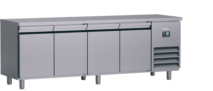 Marecos FCS 4 PO Kühlunterbau Edelstahl 373 L -15/-22°C
