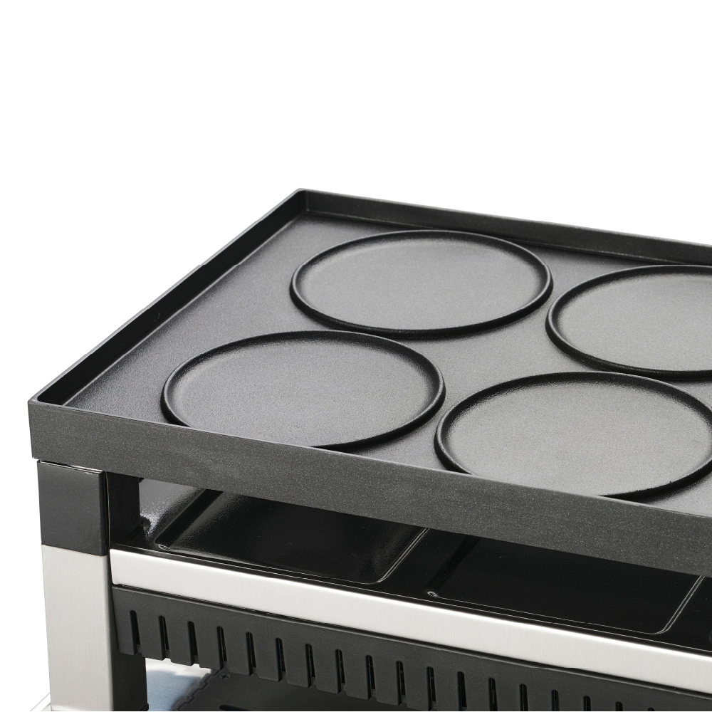 Solis 5 in 1 Table Grill Tischgrill für 8 mit Wok Pizza