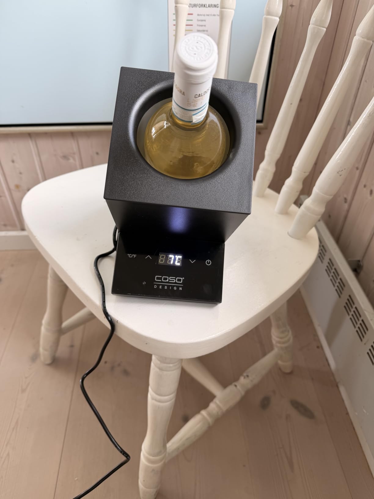 Caso WineCase One Black Weinkühler 5-18°C