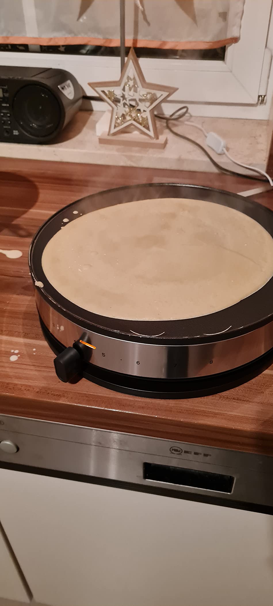 CASO CM 1300 Crepes Maker 33 cm Antihaft Edelstahl