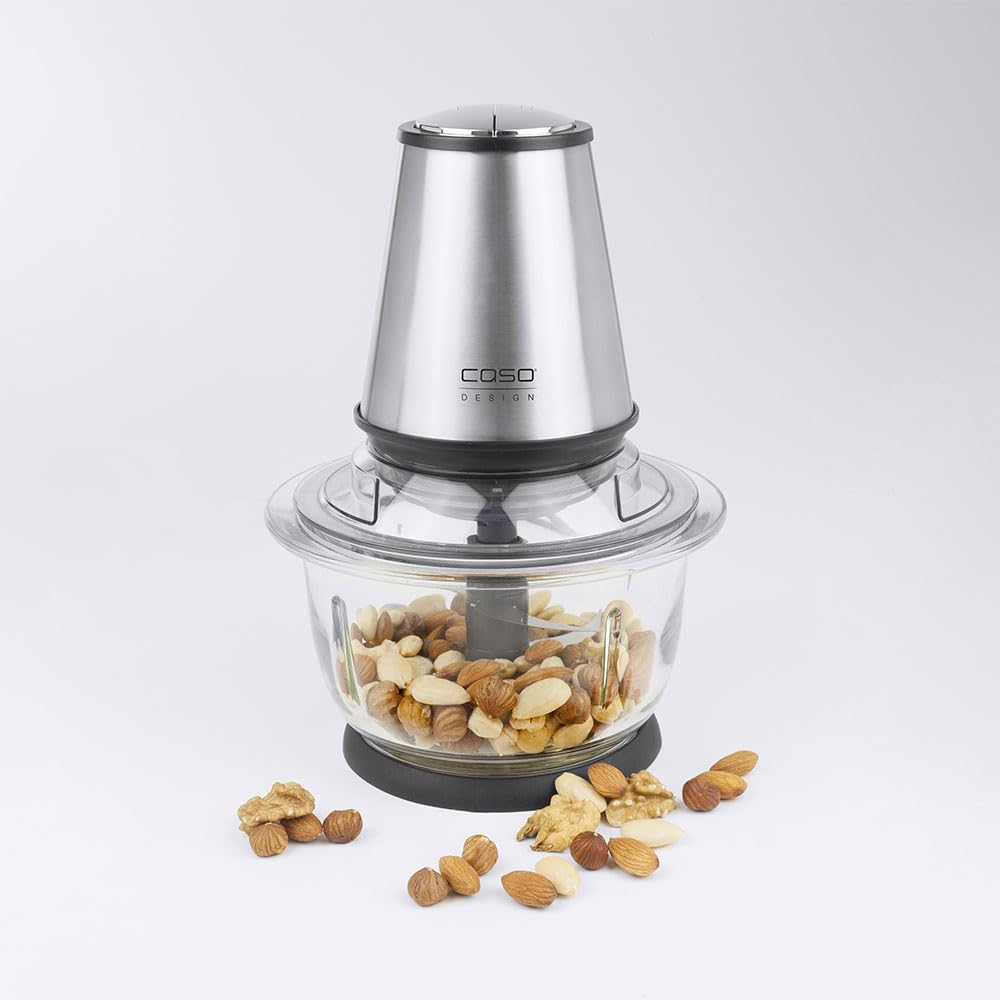 Caso UZ 400 Universal-Zerkleinerer 1,2 L Glas Edelstahl