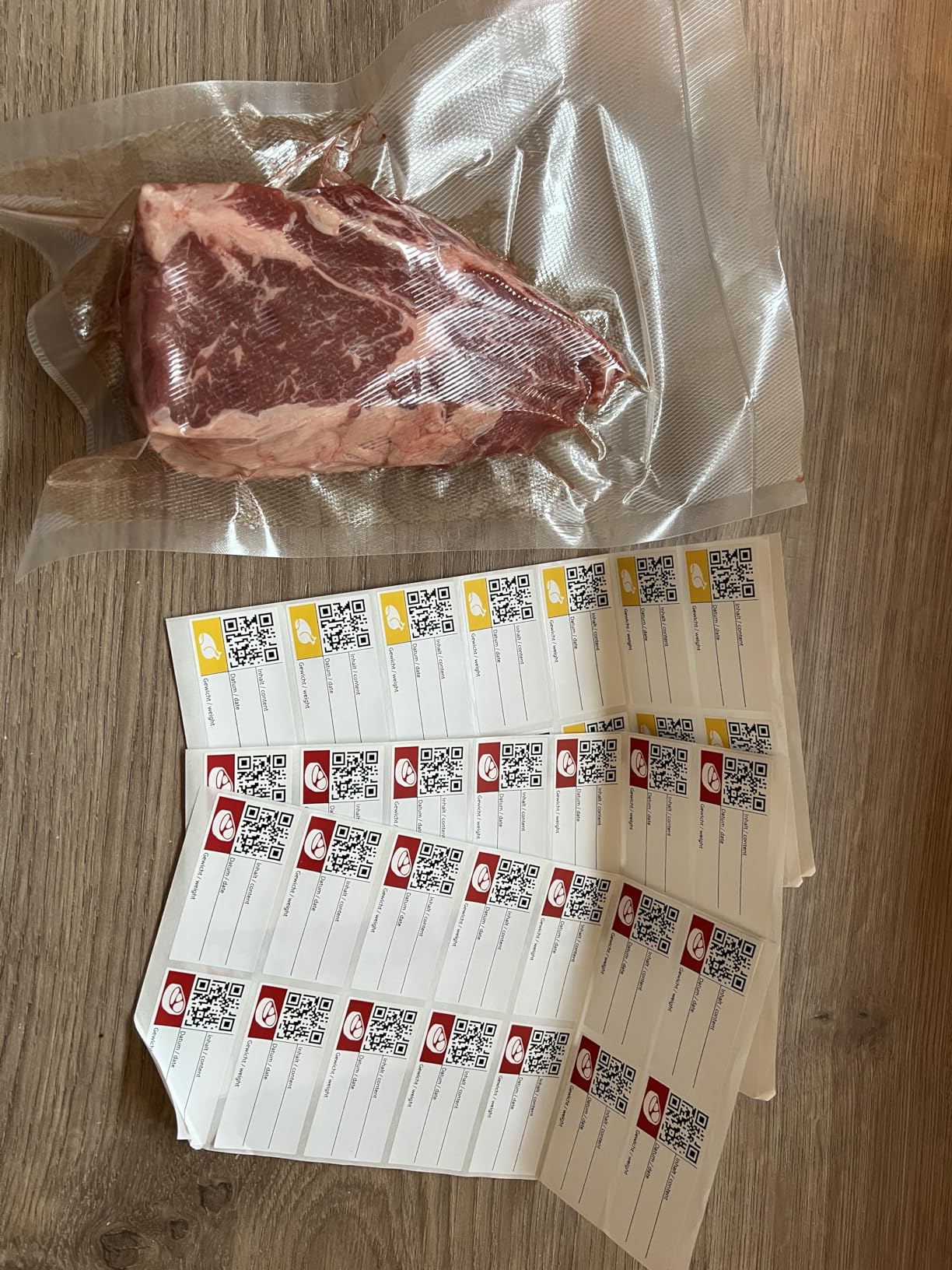 Caso Vacuum & Sous Vide 6 Sterne Folienbeutel 20x30cm 50St BPA-frei