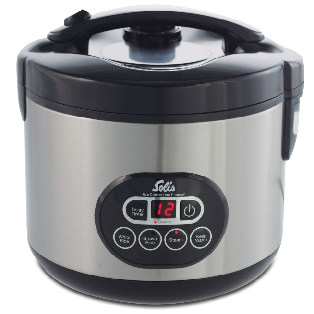 Solis Rice Cooker Duo Program Reiskocher 1,2L Dampfgarer