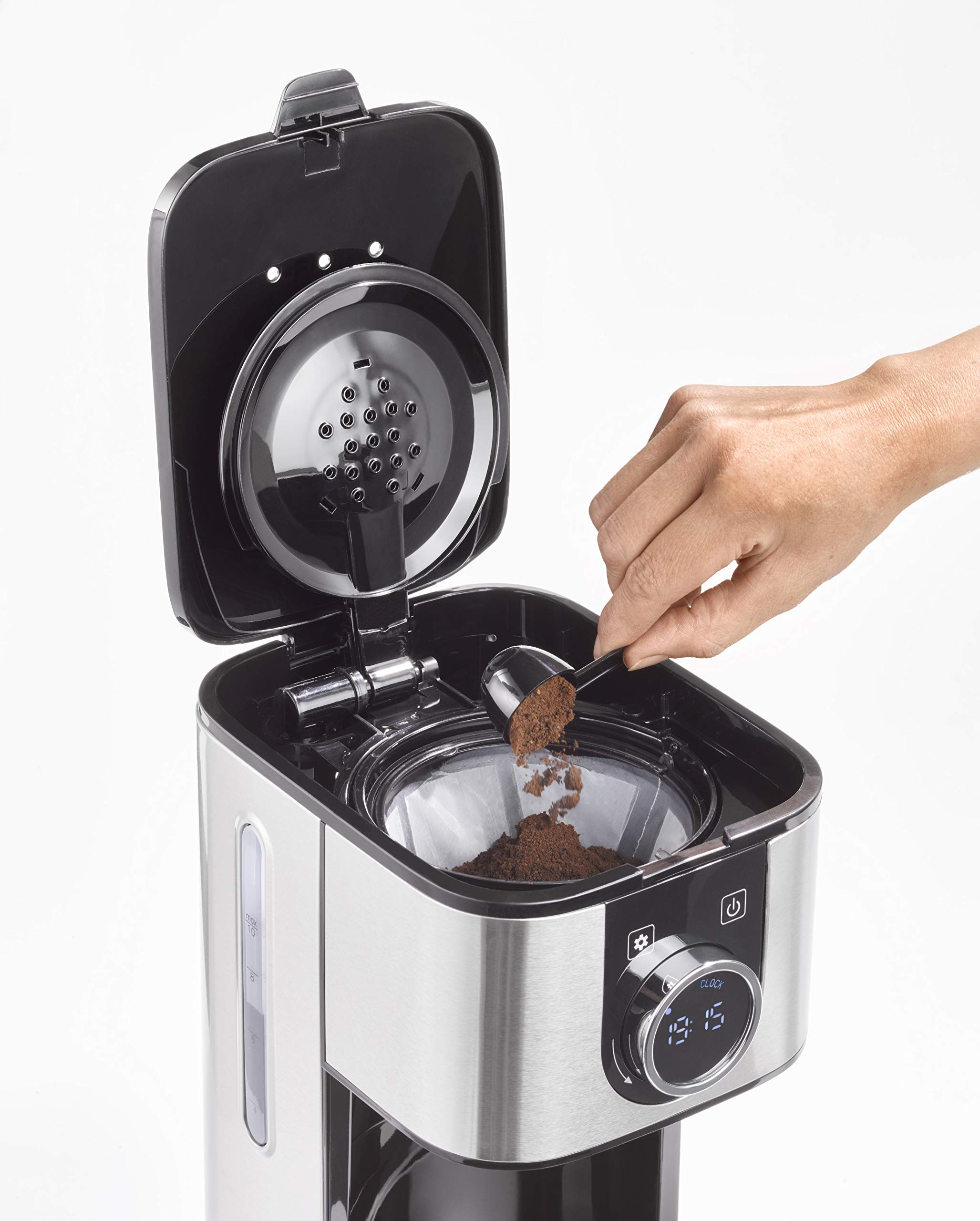 Caso Selection C10 Kaffeemaschine Thermoskanne 1,2 L 10 Tassen