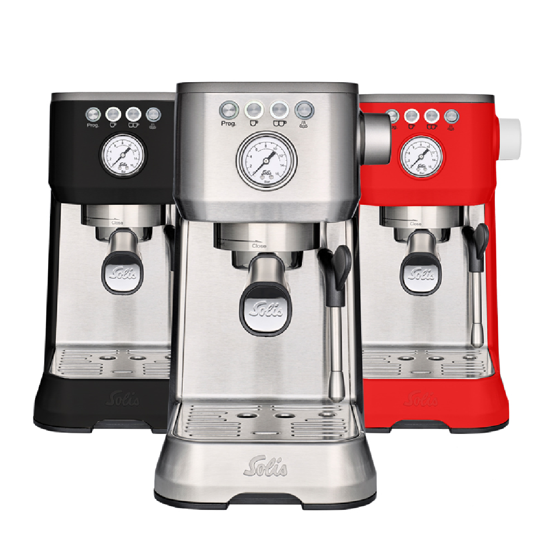 Solis Barista Perfetta Plus Espressomaschine Schwarz PID
