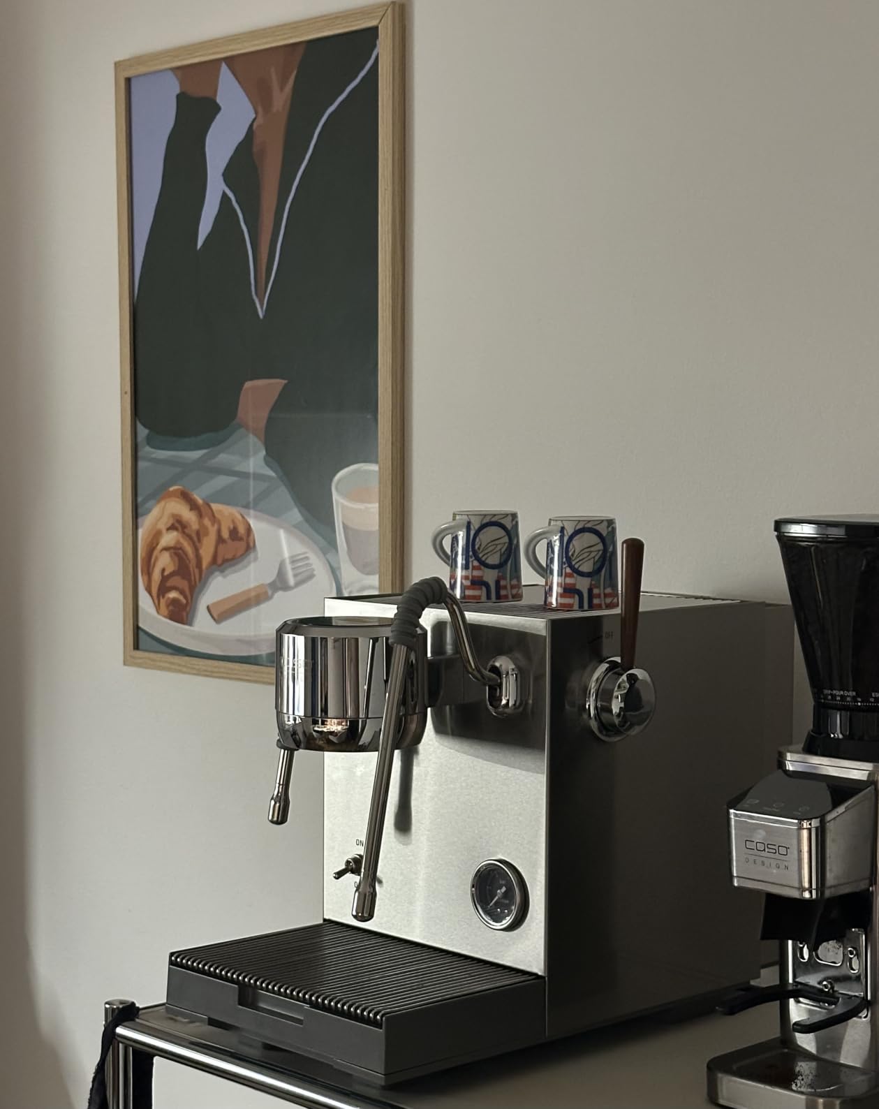 Caso EspressoGourmet Advanced Siebträgermaschine 19 bar 2 L