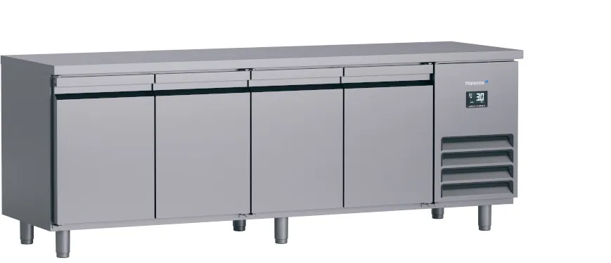 Marecos FCS 4 PO Kühlunterbau Edelstahl 373 L -15/-22°C