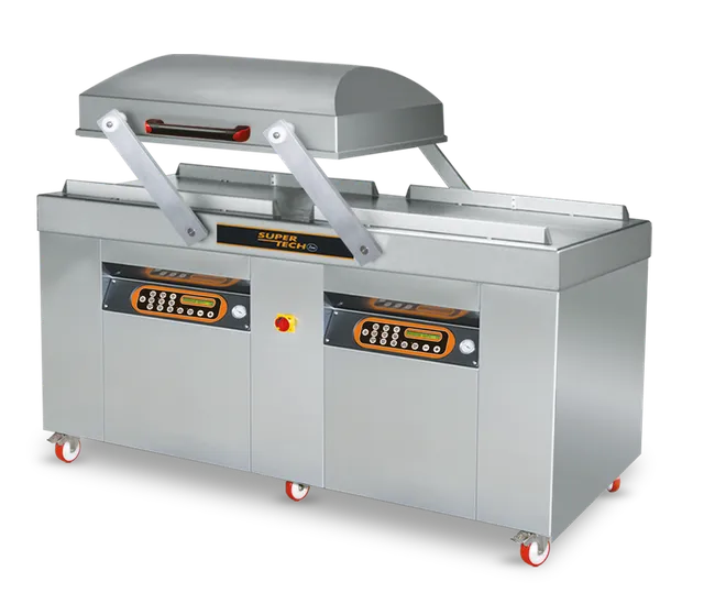 Lavezzini Supermega Industrie Vakuumierer Edelstahl Großformat