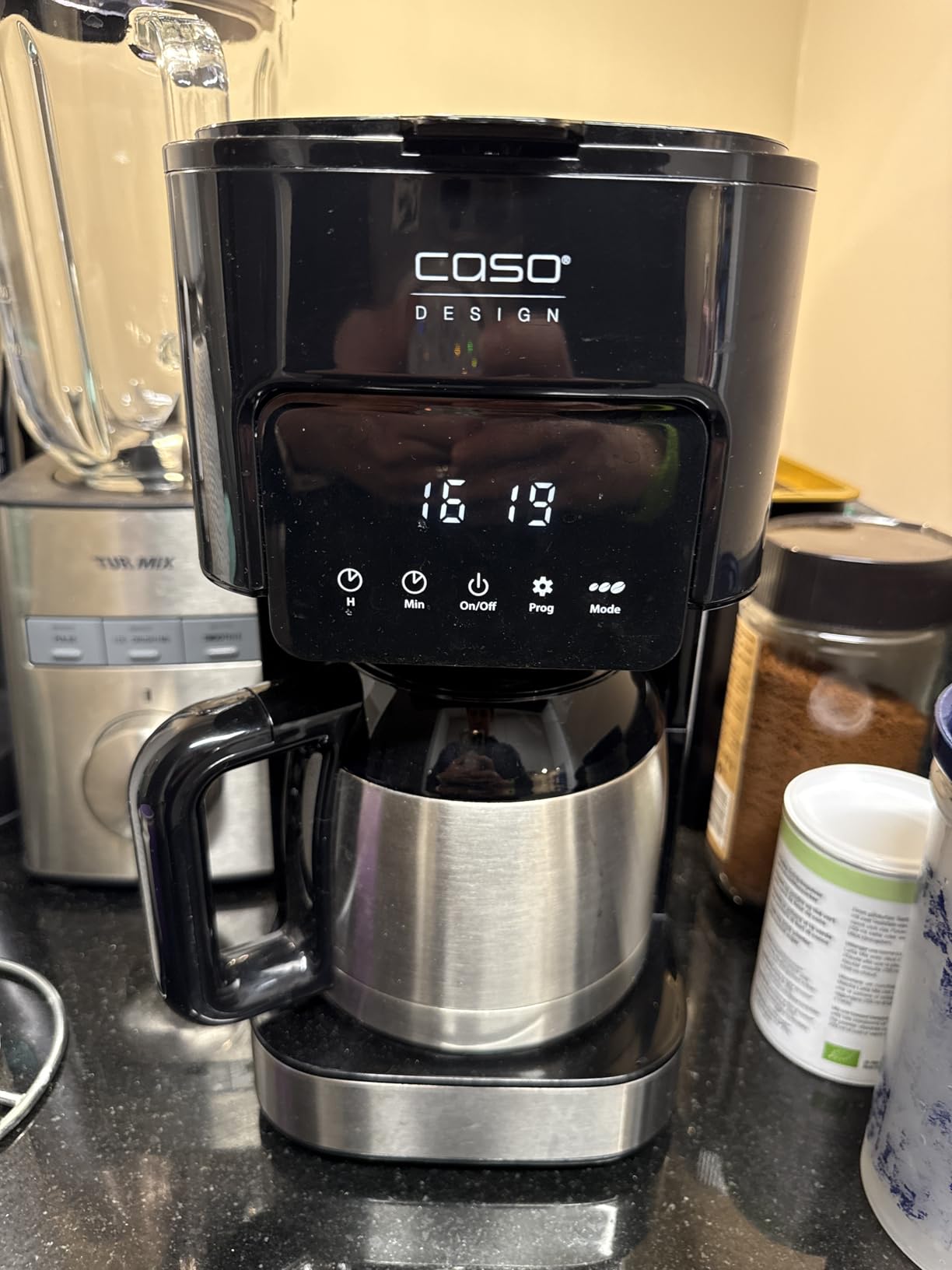 Caso Coffee Taste & Style Duo Thermo Kaffeemaschine 2 Kannen