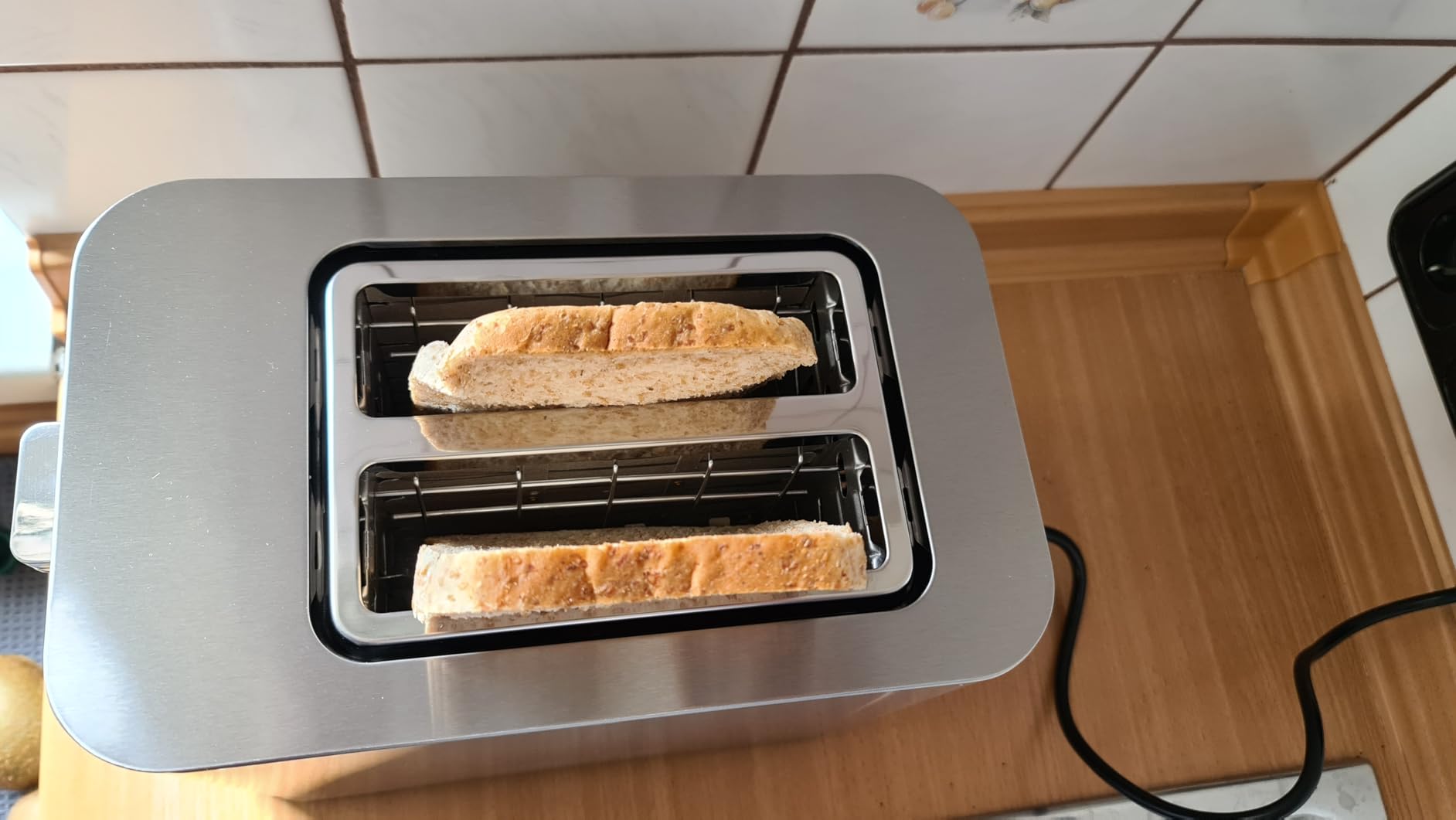Caso Selection T2 Toaster Edelstahl 2 Scheiben 7 Stufen