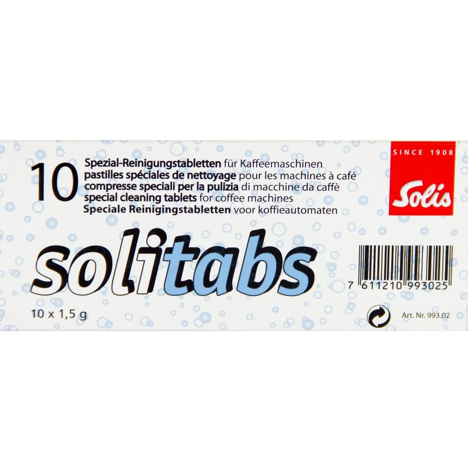 Solis Solitabs Reinigungstabletten 10 Stück Barista