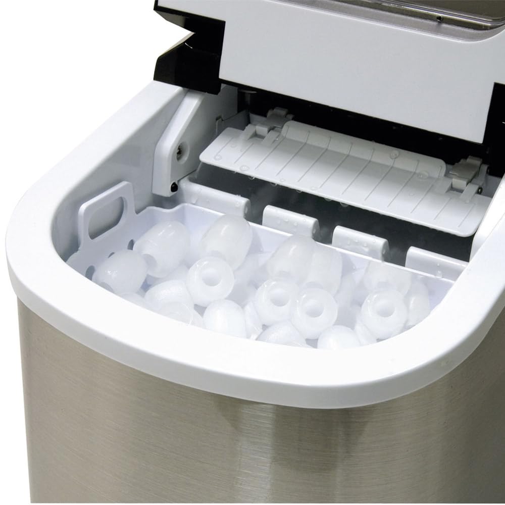 Caso IceMaster Pro Eiswürfelmaschine Edelstahl 12kg 2,2L