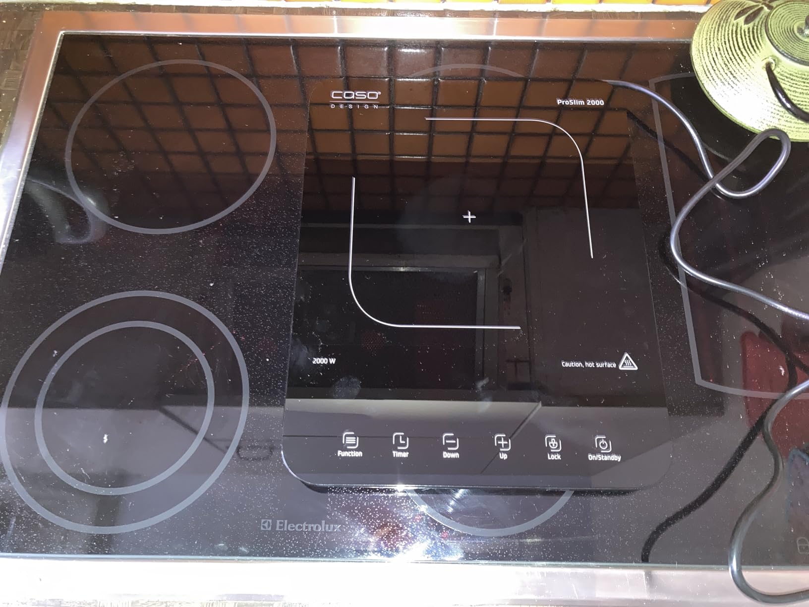Caso ProSlim 2000 Induktionskochplatte 2000 Watt Schwarz
