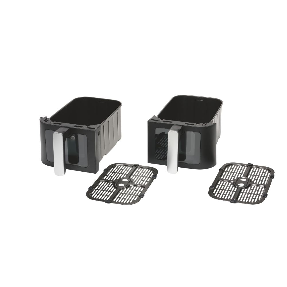 Solis Air Fryer Duo Heißluftfritteuse 11L 2x5,5L Sync