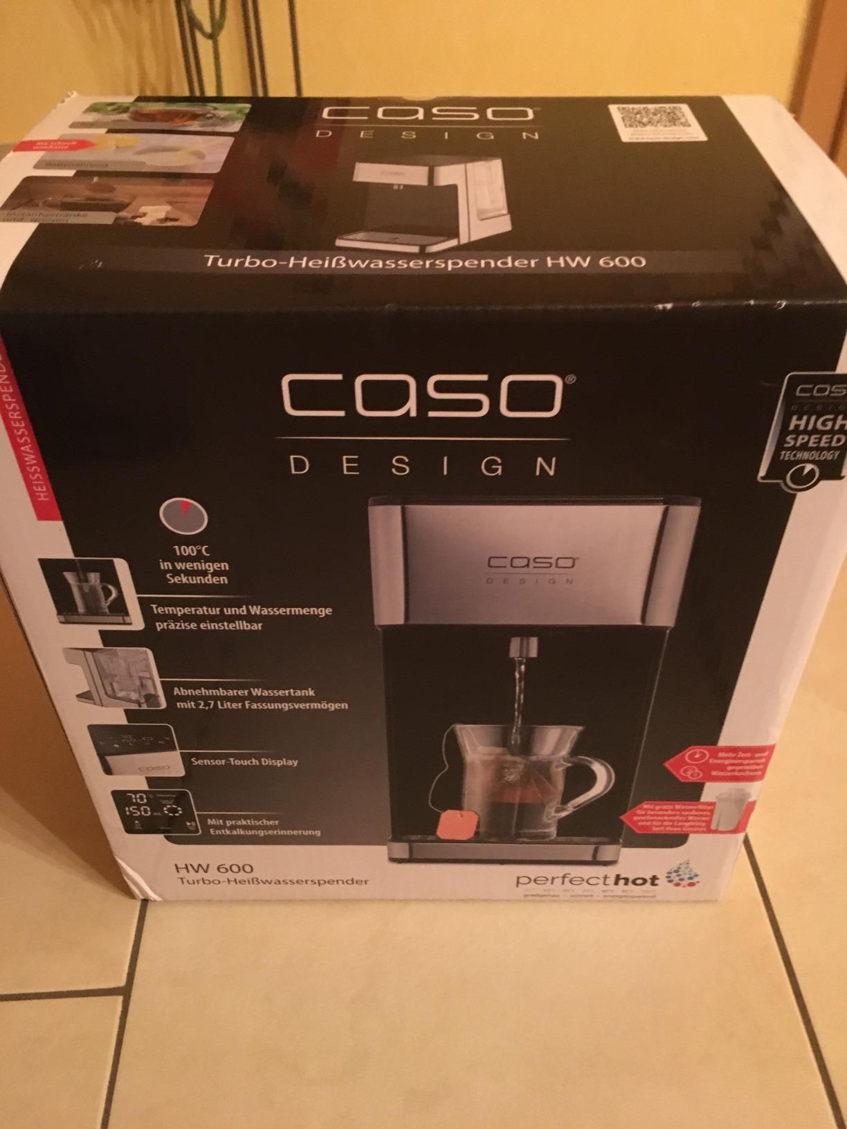 Caso Beverage HW 600 Heißwasserspender 2,7L Edelstahl 2600W