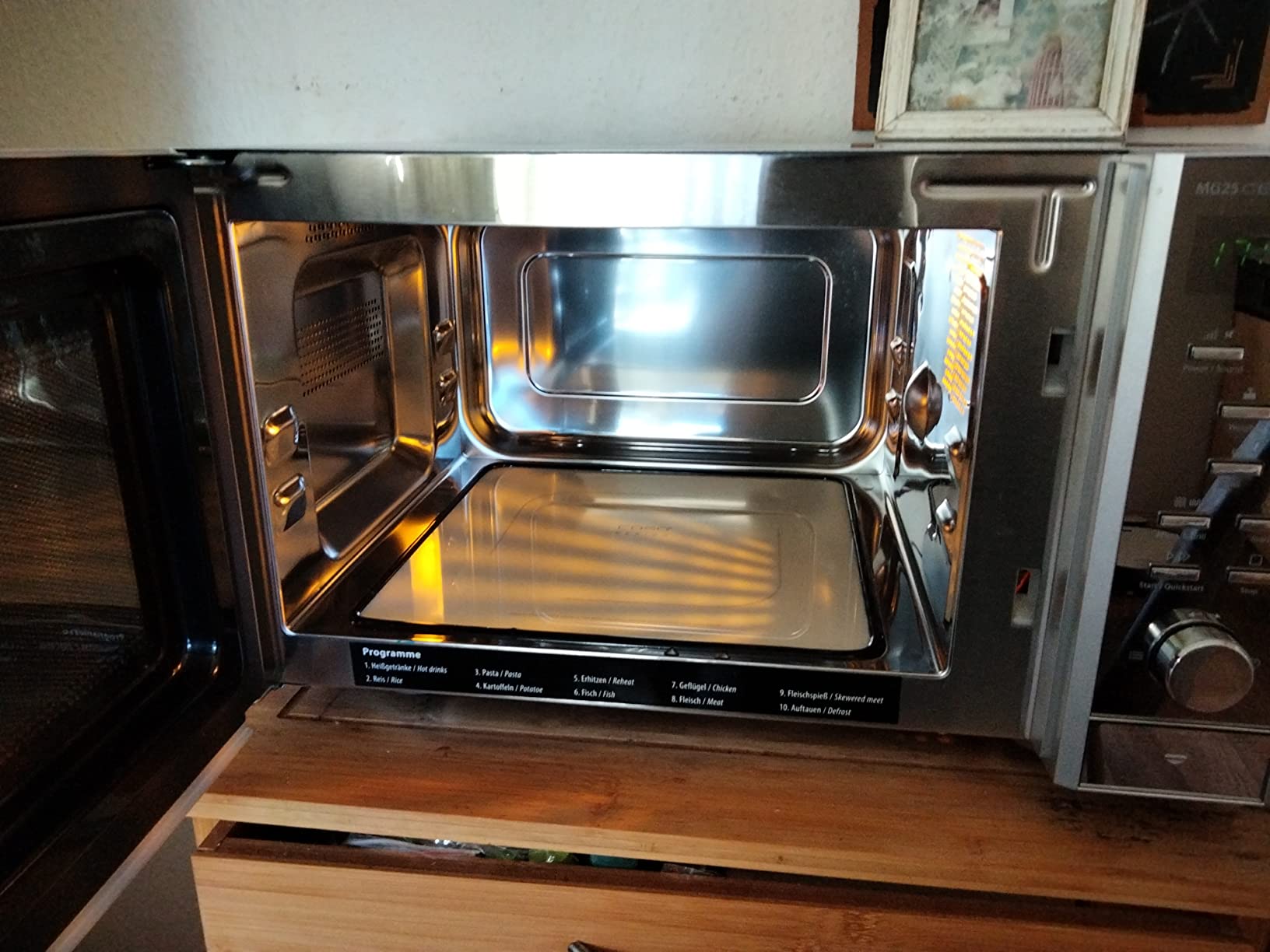 CASO MG20 Ceramic menu Mikrowelle mit Grill 20L Keramikboden