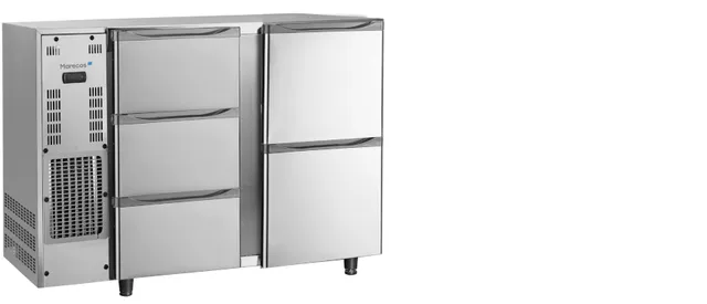 Marecos Kit Gavetas Frigobares Schubladenset Inox